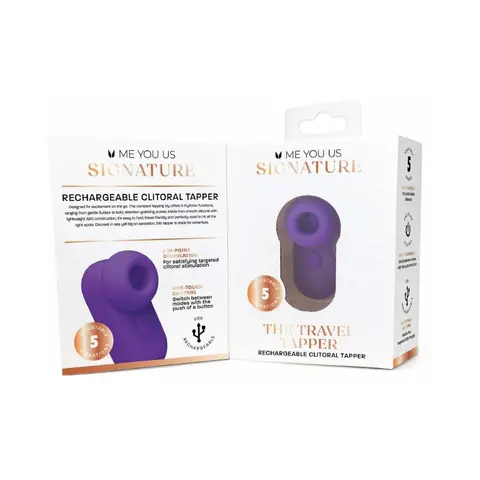 Me You Us Signature The Travel Tapper in Purple