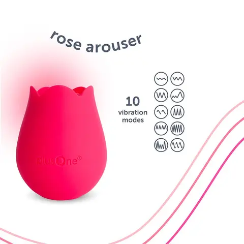 plusOne® Rose Toy Arouser