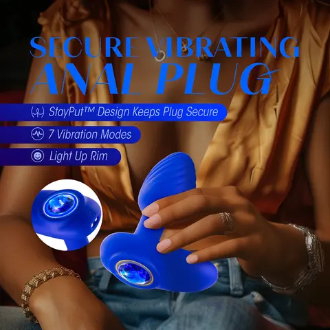 Oh My Gem Mystery Plug Sapphire