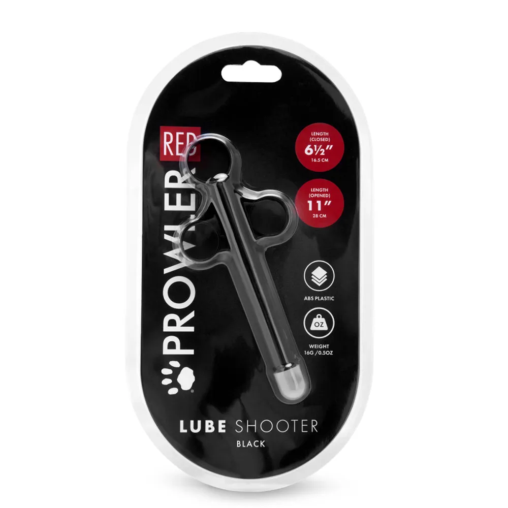 Prowler RED Lube Shooter in Black