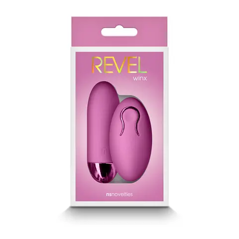 Revel Winx Insertable Bullet with Remote in Pink