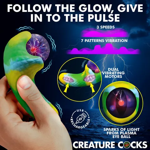 Creature Cocks Electric Eye Plasma Vibrator