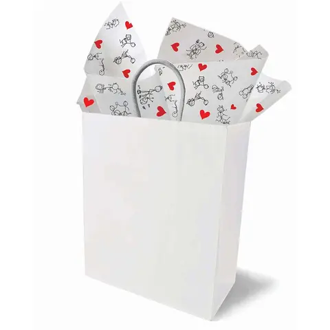 Naughty Stick Figure Tissue Paper