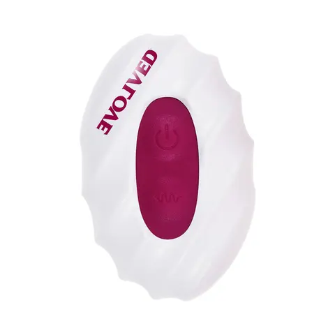 Evolved Party Plug Silicone Rechargeable Burgundy