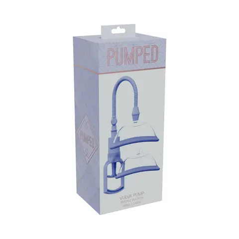 PUMPED Manual Vulva Pump in Lavender