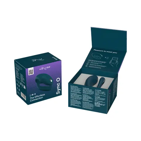 We-Vibe Sync O Rechargeable Remote Control Couples Vibrator Velvet Green