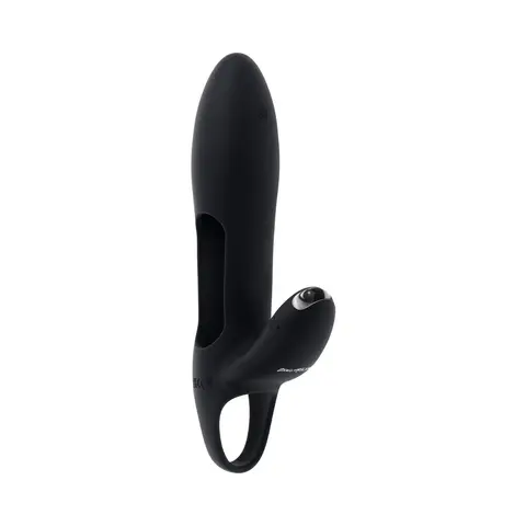 Zero Tolerance Nautilus Rechargable Vibrating Sleeve Remote Control Silicone Black