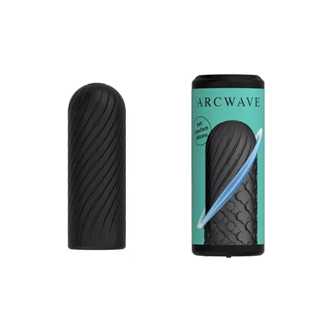 Arcwave Ghost Reversible Silicone Stroker in Black