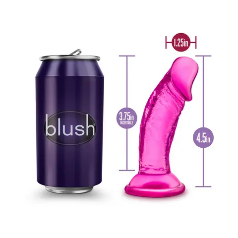 B Yours Sweet n' Small 4 in. Dildo in Pink