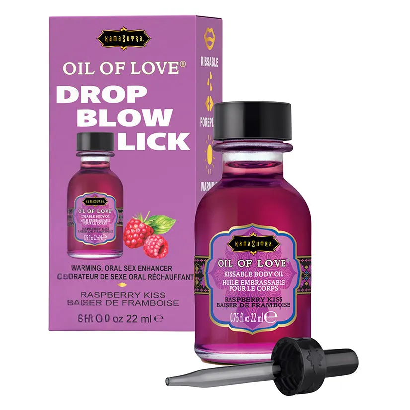 Kama Sutra Oil of Love Raspberry Kiss .75 oz.