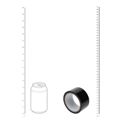 Ouch! PVC Non-Stick Tape in Black