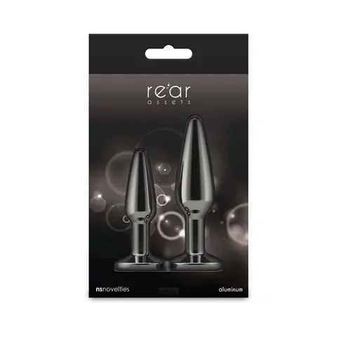 Rear Assets Tapered Trainer Plug Kit Gunmetal/Black