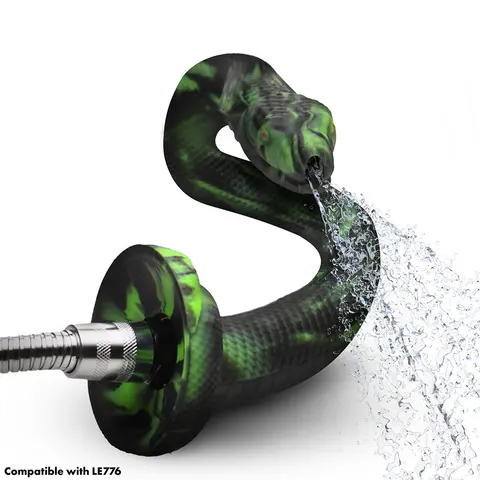 Creature Cocks Spitting Serpent Silicone Enema Snake