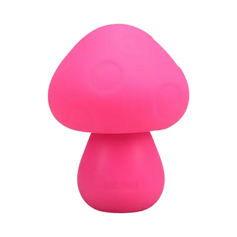 Mochi Mushroom Rechargeable Silicone Vibe in Pink