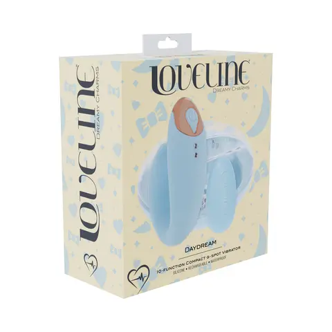 LoveLine Daydream AirTapTech Rechargeable Vibrator in Blue
