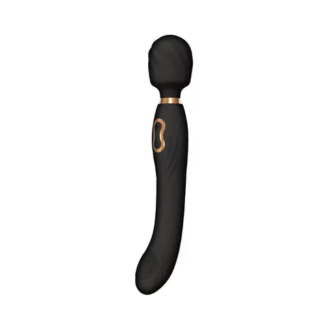 The Beat Dual Pleasure Wand in Black