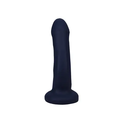 Tantus Curve 6.5 in. Dildo Medium-Firm Sapphire