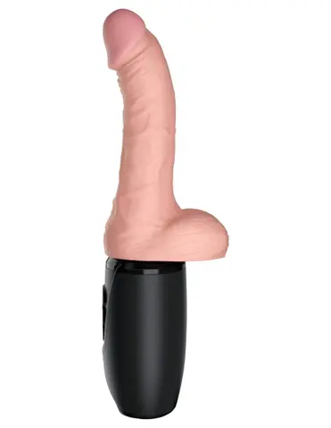 King Cock Plus 6.5" Thrusting Cock with Balls