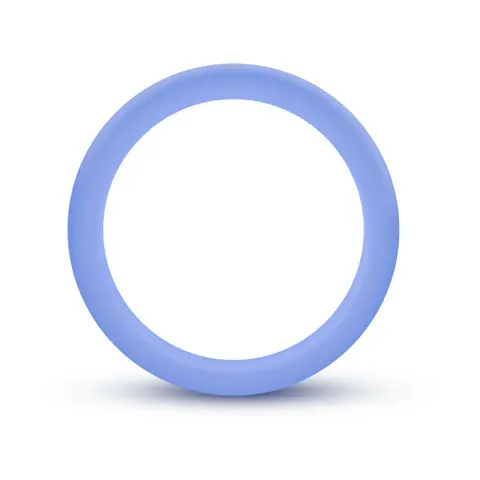 Performance Silicone Glo Cock Ring Blue Glow