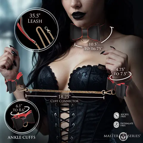 Master Series Goth Bondage Set