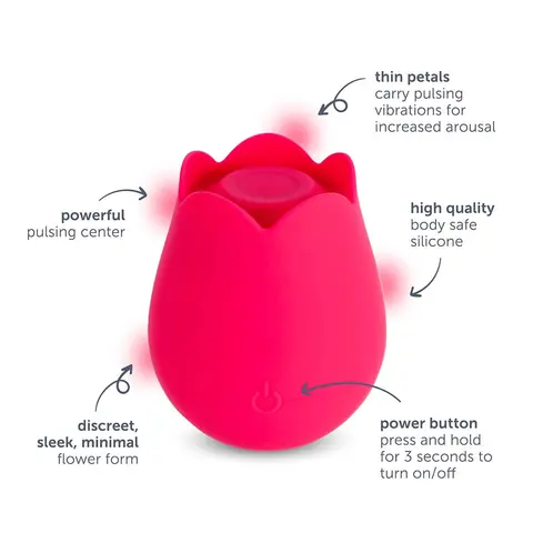 plusOne® Rose Toy Arouser