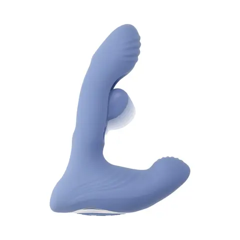 Gender X Flapjack Flapper Dual Stimulator Blue