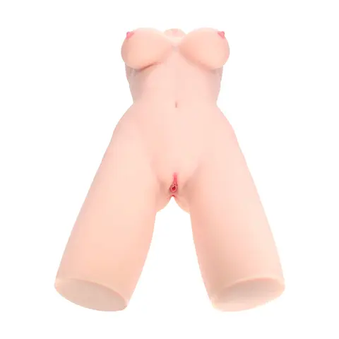 Xkin Bodyforms Lyla Rose Posable Dual Entry Vibrating Masturbator Beige