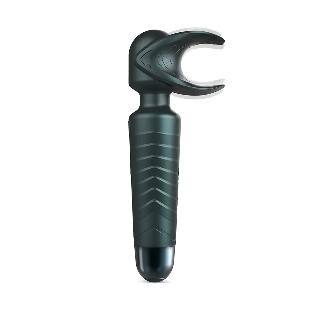 MAN WAN Man.Wand Evo 2-in-1 Frenulum Stimulator & Wand with Crescendo Pine Grey