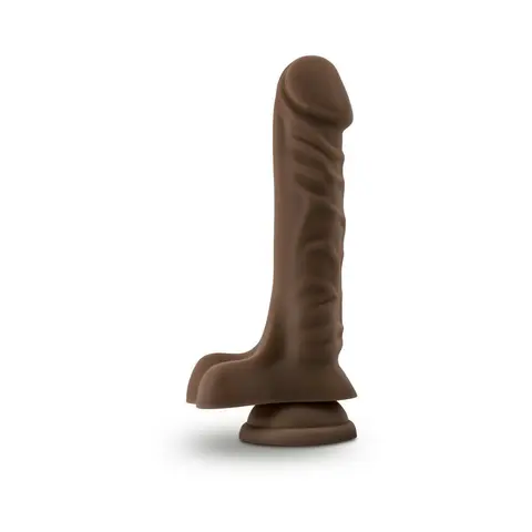 Loverboy The DJ Realistic 9 in. Dildo with Balls Brown