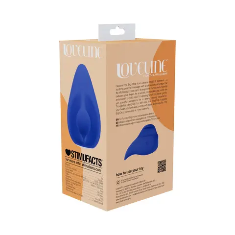 LoveLine ErgoDrop Vibe Waterproof in Blue