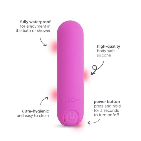 plusOne® vibrating bullet