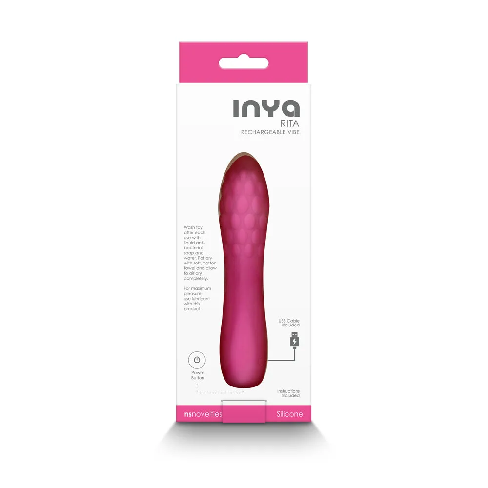 INYA Rita Rechargeable Vibe in Pink