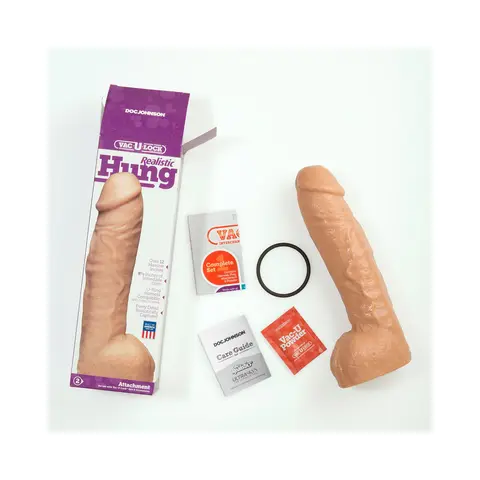 Vac-U-Lock - Realistic Hung in White