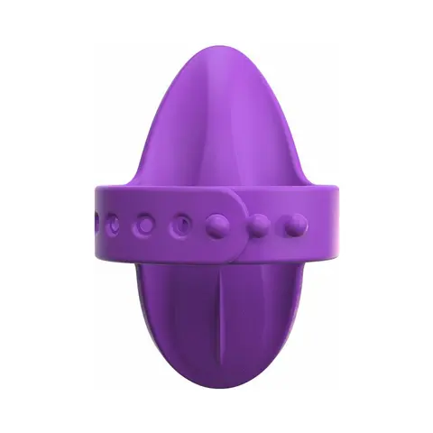 Fantasy For Her Rechargeable Adjustable Silicone Her Finger Vibe Purple