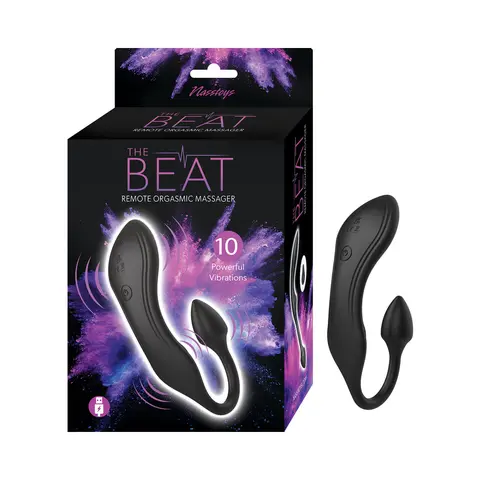 The Beat Remote Orgasmic Massager in Black
