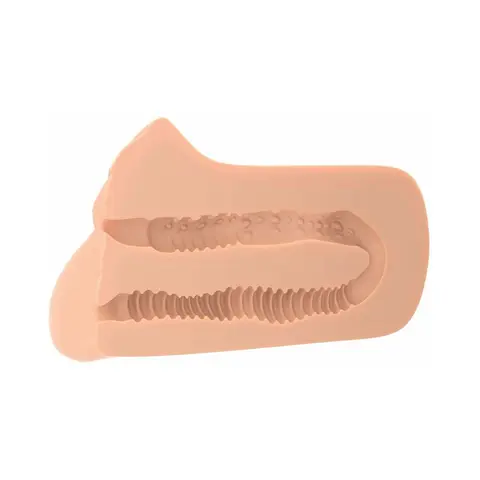 PDX Plus Pick Your Pleasure Dual Entry Stroker in Beige