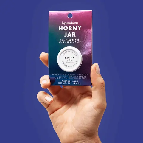 Bijoux Indiscrets Clitherapy Horny Jar Clitoral Balm 0.28 oz.