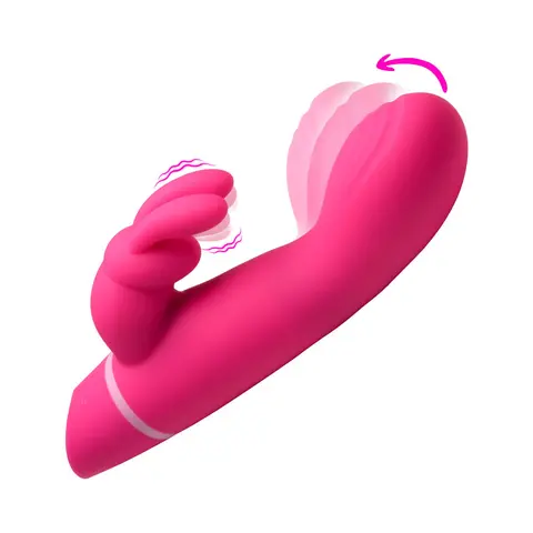 BANG! Silicone Rabbit Vibrator in Pink