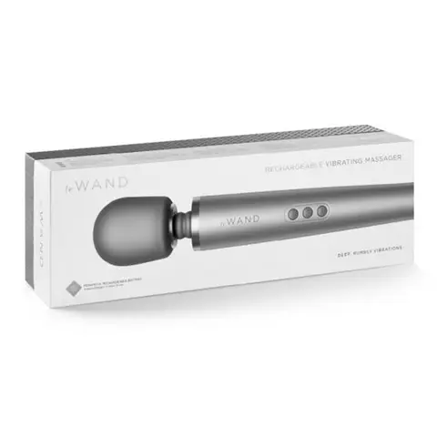 Le Wand Rechargeable Massager in Grey