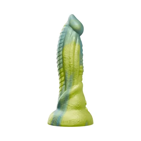 Tentra Rithen Reptilian Thrusting Dildo Green