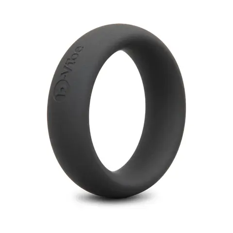 b-Vibe Snug Ring 45mm Snug Fit Silicone C-Ring in Black