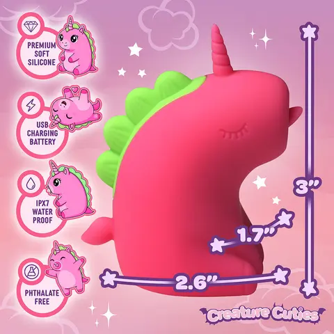 Creature Cuties Flickyhorn Flicking Silicone Stimulator