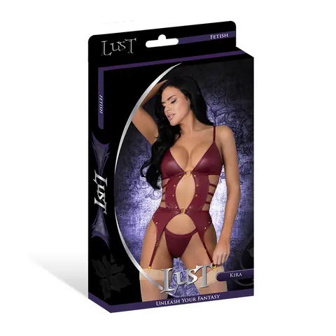 Lust Fetish Kira Burgundy S/M