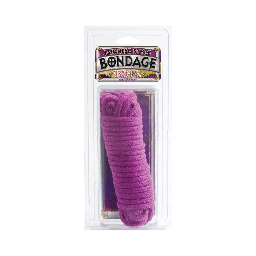 Bondage Rope Cotton in Purple