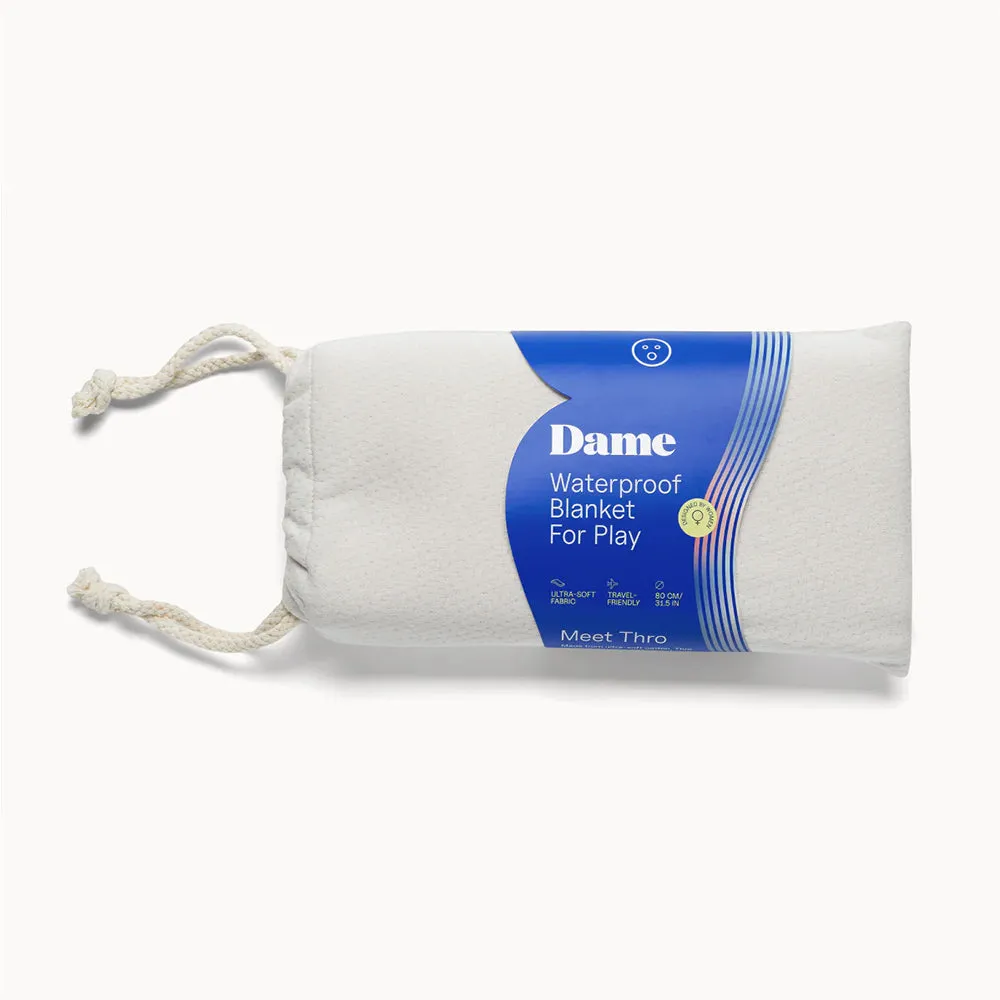 Dame Thro Waterproof Sex Blanket Oat