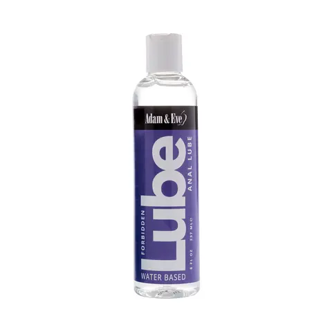 Adam & Eve Forbidden Water-Based Anal Lubricant 8 oz.