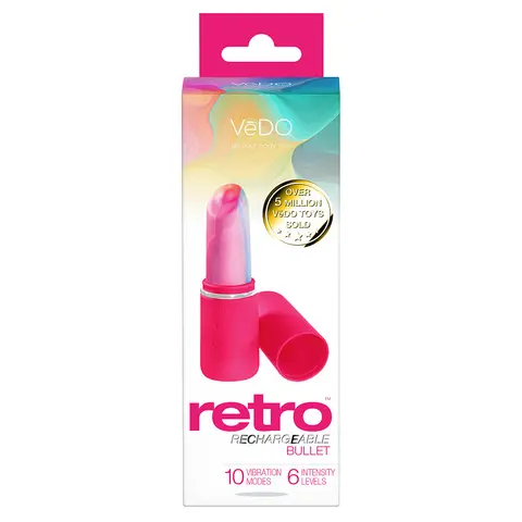 VeDO Retro Rechargeable Bullet in Pink