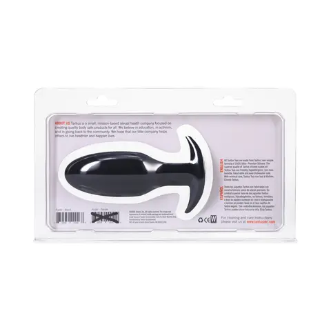 Tantus Ryder Anal Plug Onyx