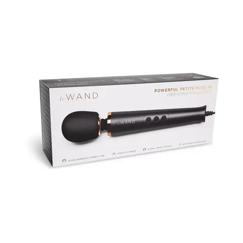 Le Wand Powerful Petite Plug-In in Black