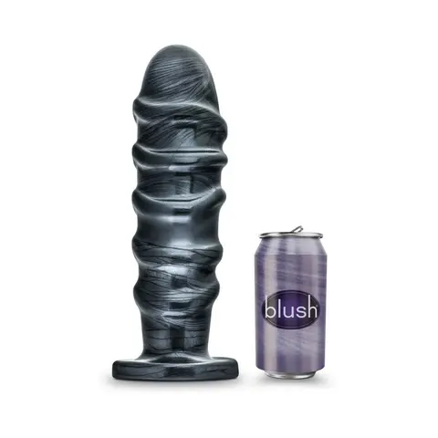 Jet Annihilator 11 in. Anal Plug Carbon Metallic Black